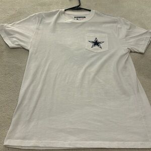 Women’s XS, Dallas Cowboys Pocket T-Shirt